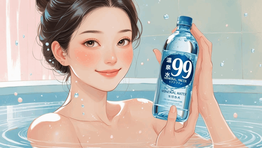 温泉水99のおすすめポイントまとめ。温泉水99は美容効果と健康効果があります。