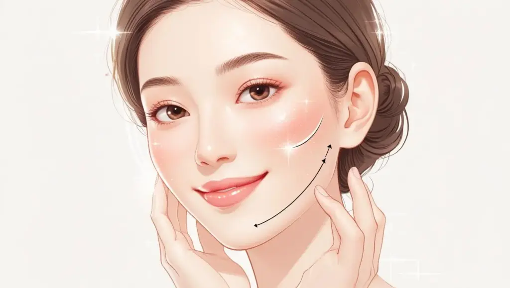 新宿で糸リフトを受けた効果をレビュー。品川美容外科の美肌アモーレはリフトアップだけでなく美肌効果あり。