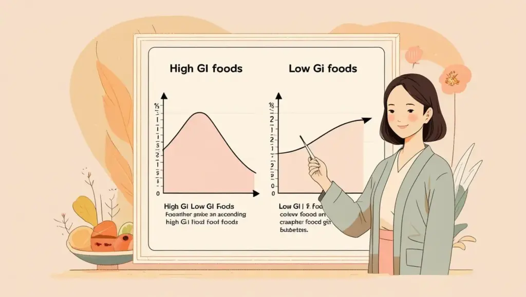 太らない体を作る「低GI食品」の選び方と効果について解説