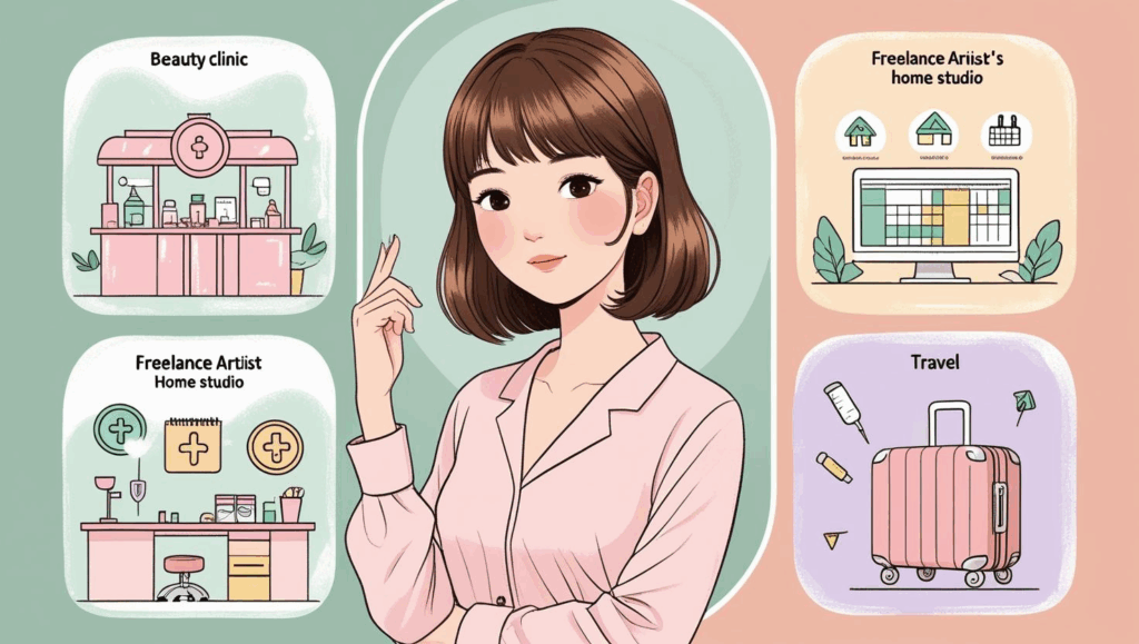アートメイク看護師の給料と働き方について比較
