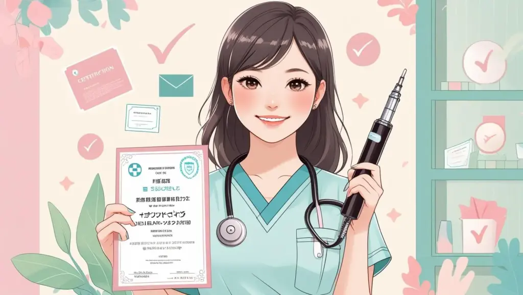 アートメイク看護師になるために必要な資格について解説。