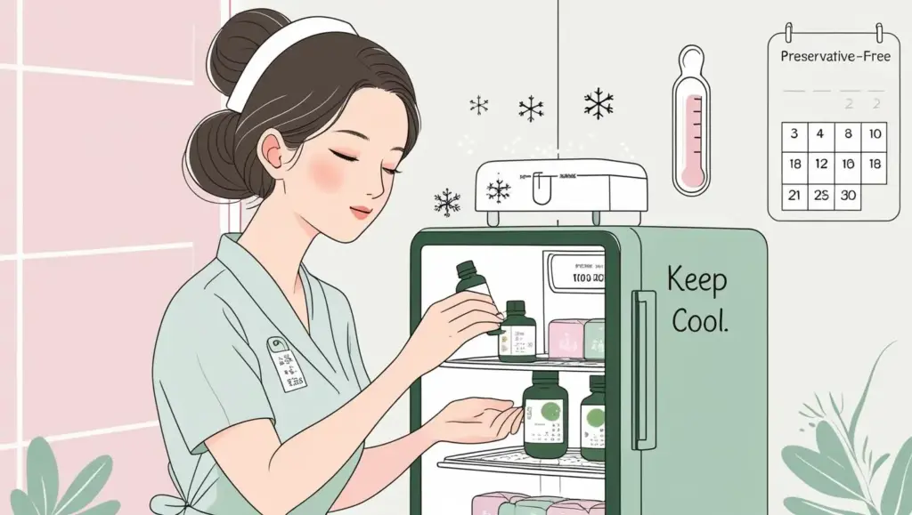 生スキンケアTSURUの保管方法を使用期限