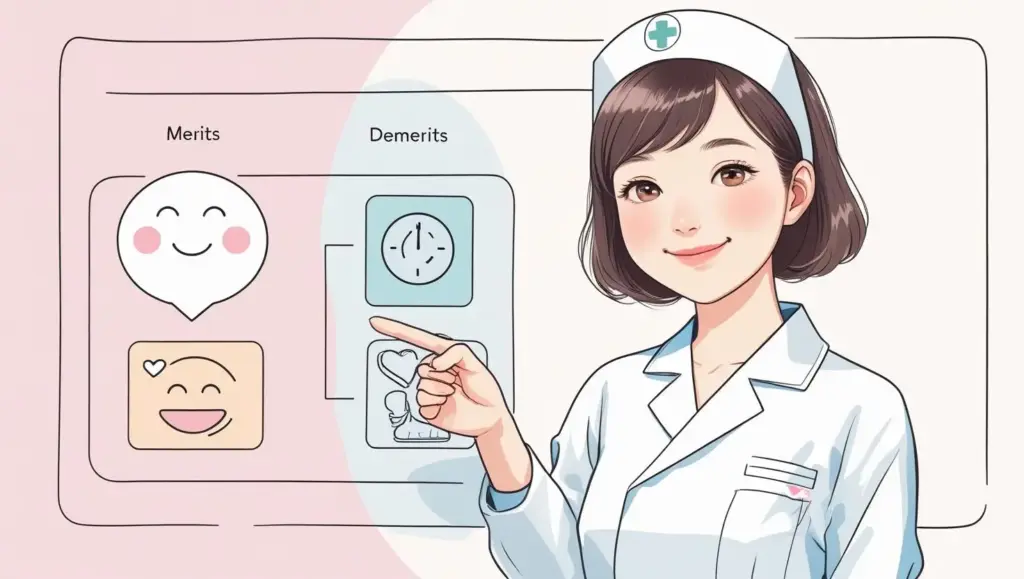 エラボトックスのメリットとデメリットを看護師がわかりやすく解説