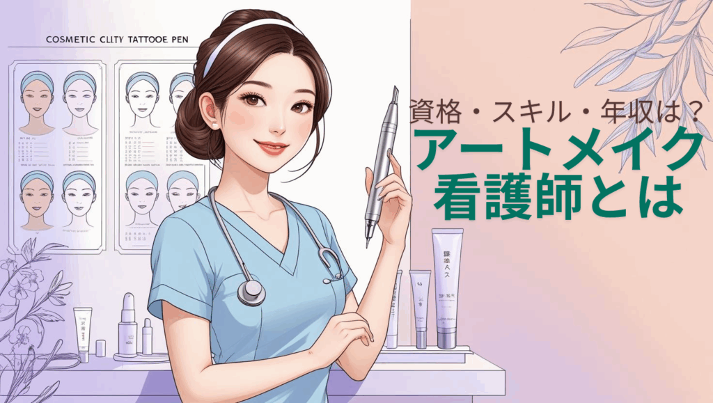 【2025年最新】アートメイク看護師になるには？必要な資格・スキル・年収まで徹底解説！