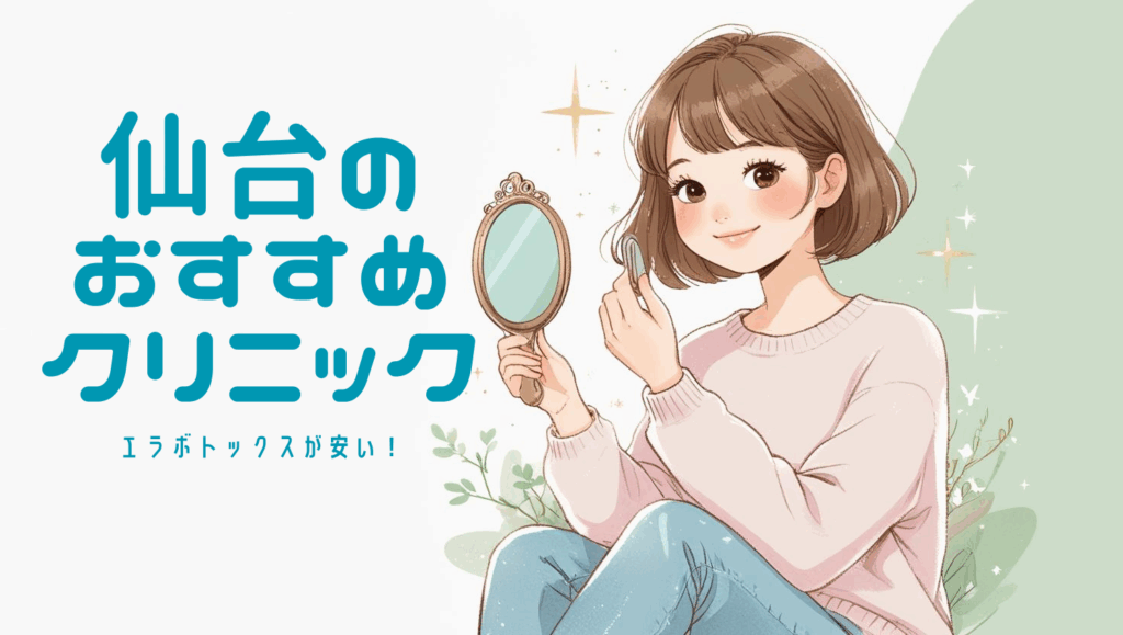 仙台の安いエラボトックスおすすめ5選｜初心者向けクリニック比較＆効果を徹底解説