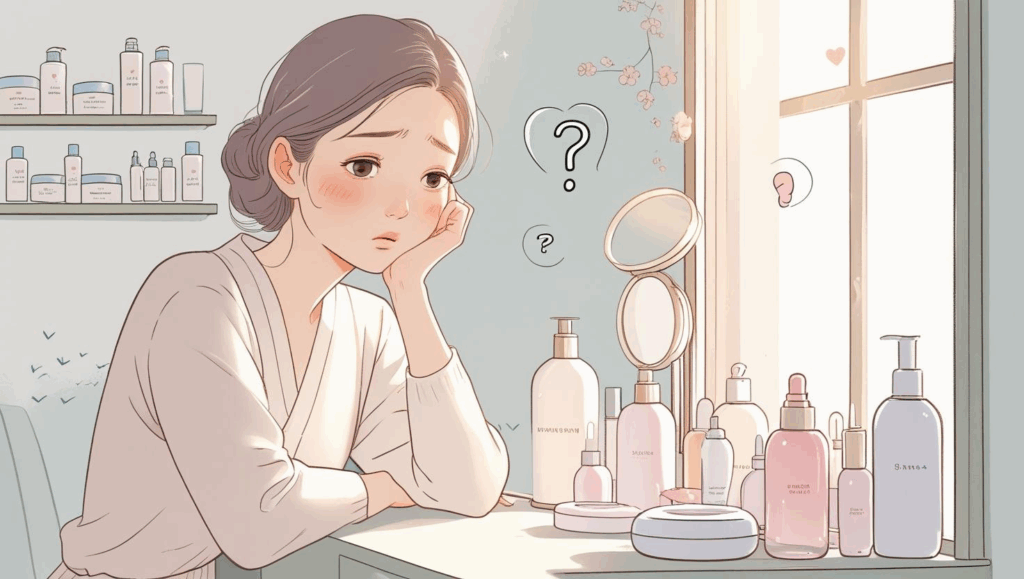 超敏感肌で、様々なスキンケアを試しても自分に合うスキンケアが見つからなかった人