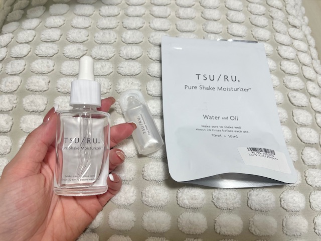 中島あさ実さんより提供いただいた「TSURUの保湿液」