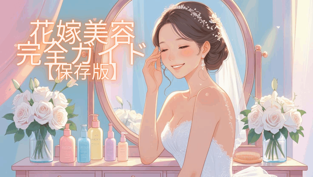 プレ花嫁必見！花嫁美容 おすすめケアとスケジュール完全ガイド【2025年保存版】