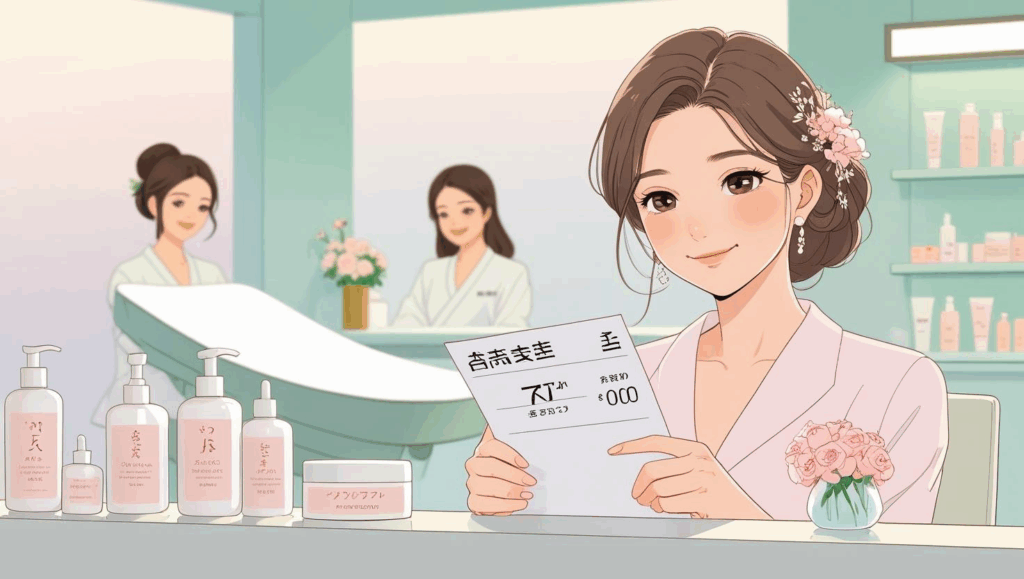 サロンケアの花嫁美容にかかる相場を解説