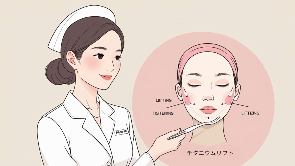 チタニウムリフトはどんな施術？看護師が解説