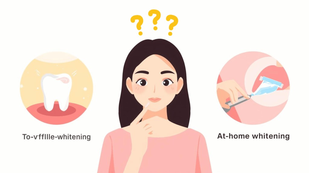 オフィスホワイトニングとホームホワイトニングはどう違うの？違いを徹底解説