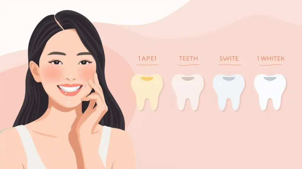 オフィスホワイトニングの一般的な回数と効果の現れ方の目安