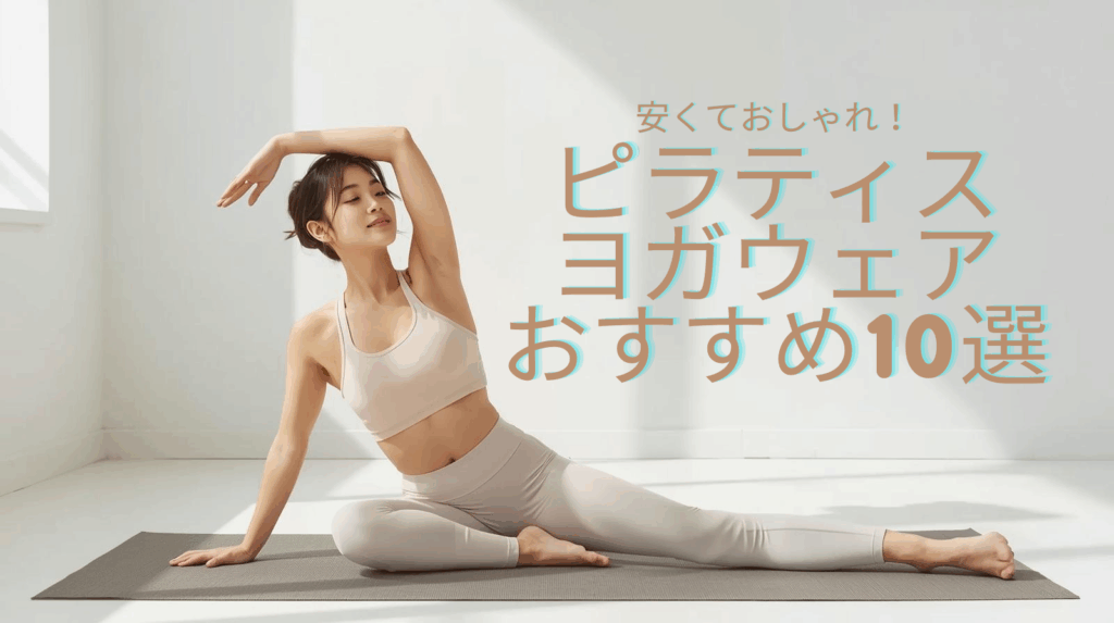 【2025年最新版】ピラティス・ヨガウェアおすすめ10選｜おしゃれで安いウェアはどこで買える？